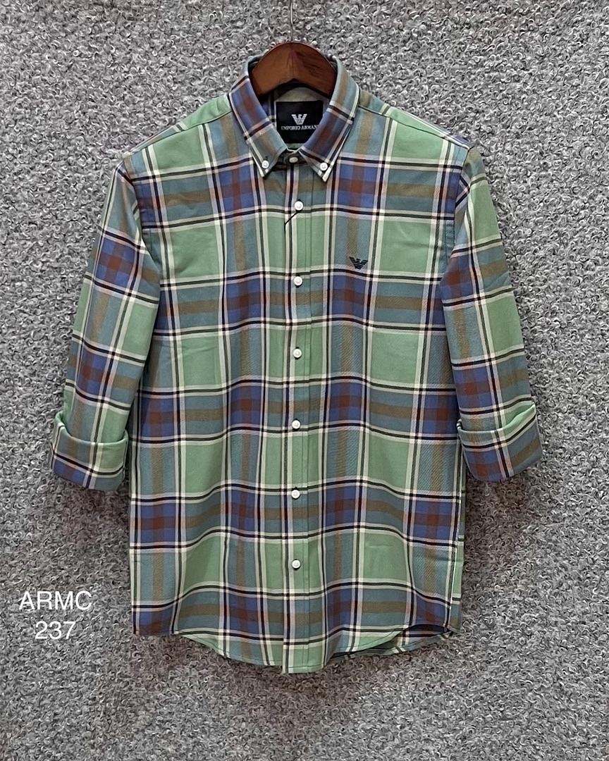 Picture of Armani Check Shirt 237