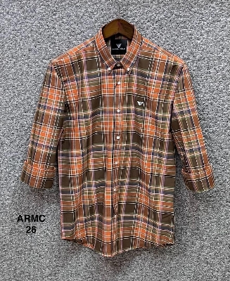Picture of Armani Check Shirt 26