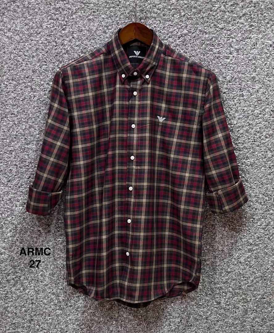 Picture of Armani Check Shirt 27