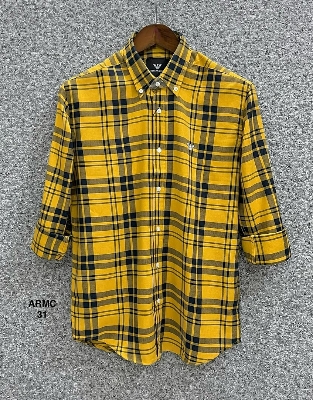 Picture of Armani Check Shirt 31