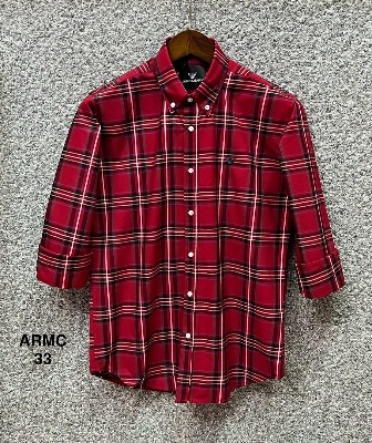 Picture of Armani Check Shirt 33