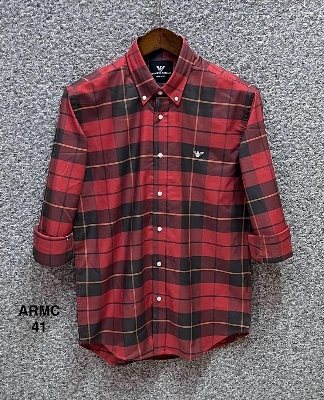 Picture of Armani Check Shirt 41