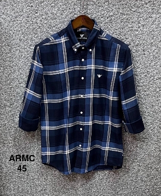 Picture of Armani Check Shirt 45