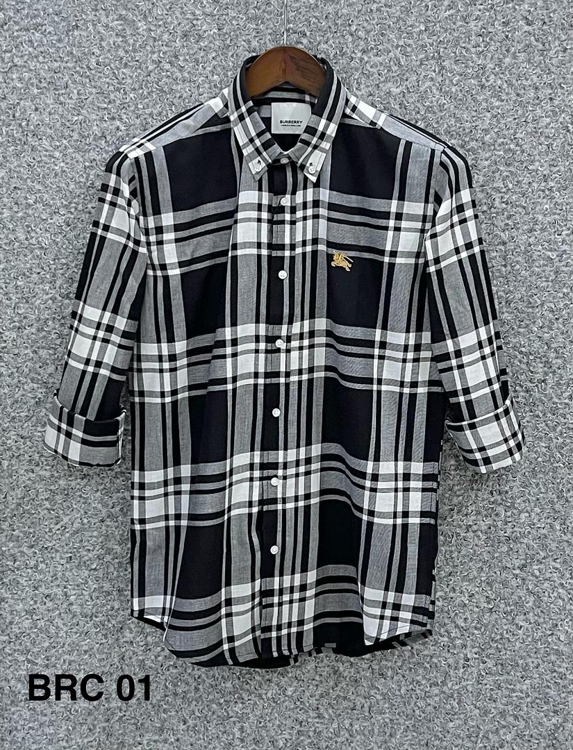 Picture of Burberry Check Shirt 01