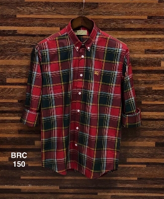 Picture of Burberry Check Shirt 150