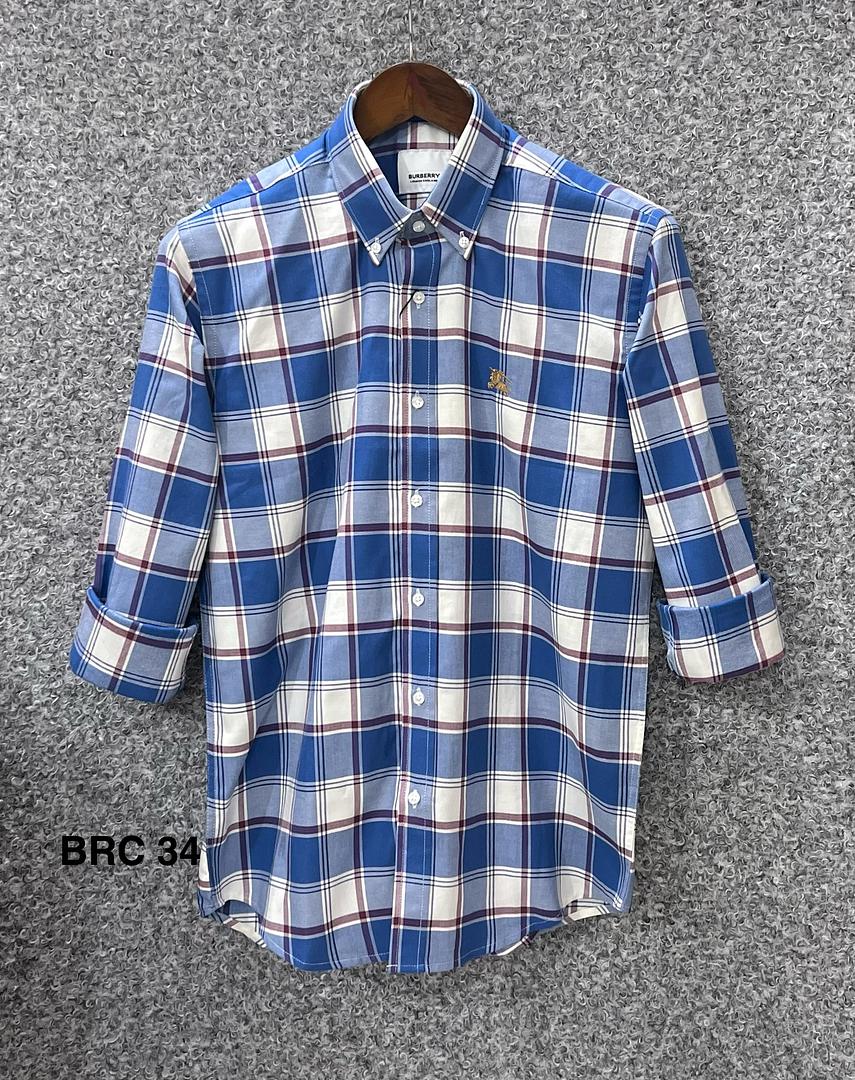 Picture of Burberry Check Shirt 34