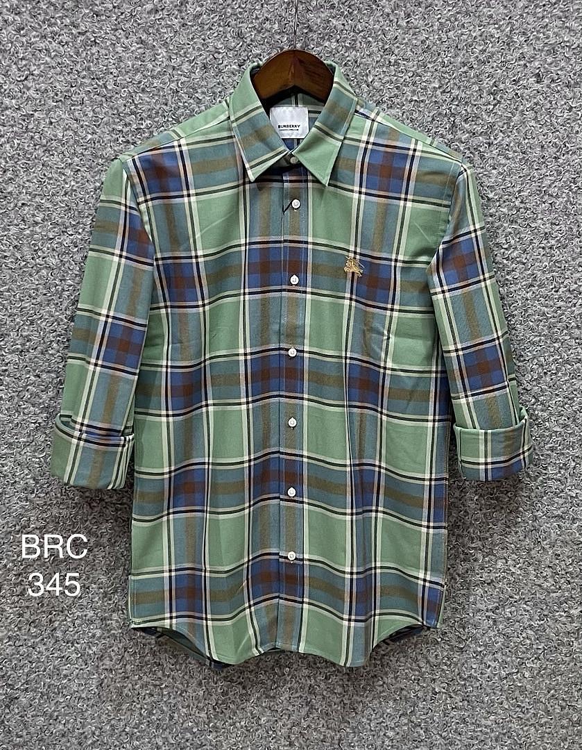 Picture of Burberry Check Shirt 345