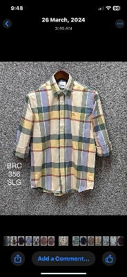 Picture of Burberry Check Shirt 356