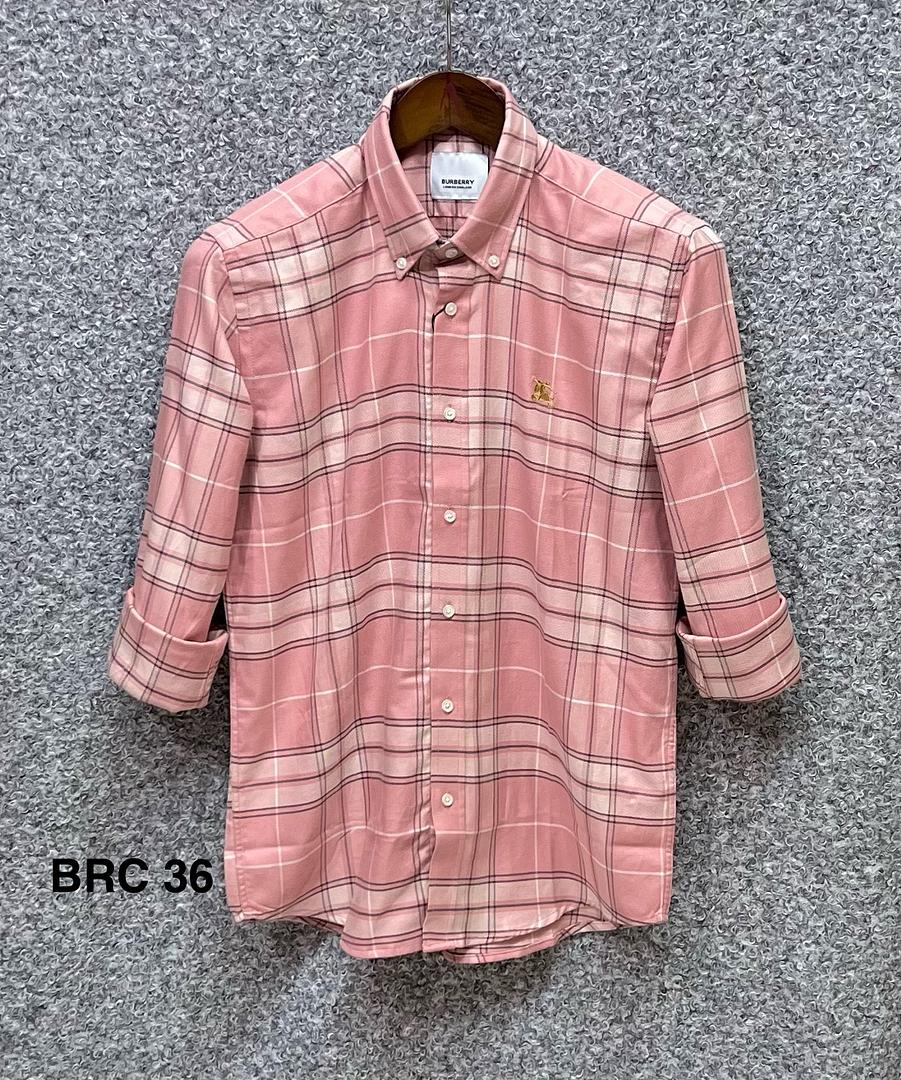 Picture of Burberry Check Shirt 36