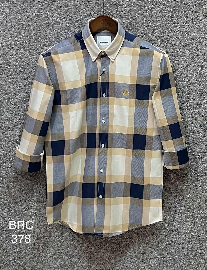 Picture of Burberry Check Shirt 378
