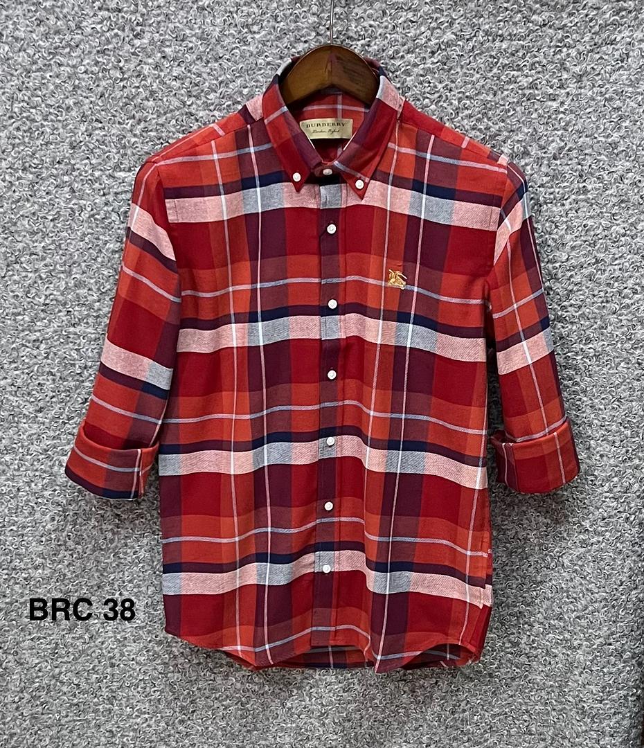 Picture of Burberry Check Shirt 38