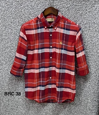 Picture of Burberry Check Shirt 38