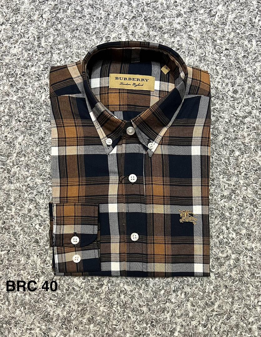 Picture of Burberry Check Shirt 40