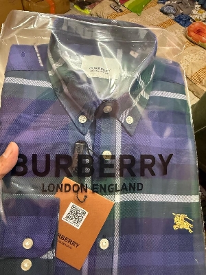Picture of Burberry Check Shirt 447