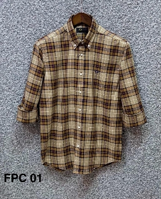 Picture of Freddperry Check Shirt 01