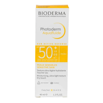 Picture of BIODERMA PHOTODERM AQUAFLUIDE AUN ACTIVE DEFENSE 50+ 40ML
