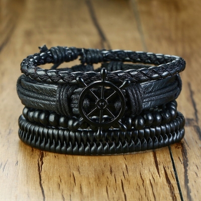 Picture of Leather bracelet for men