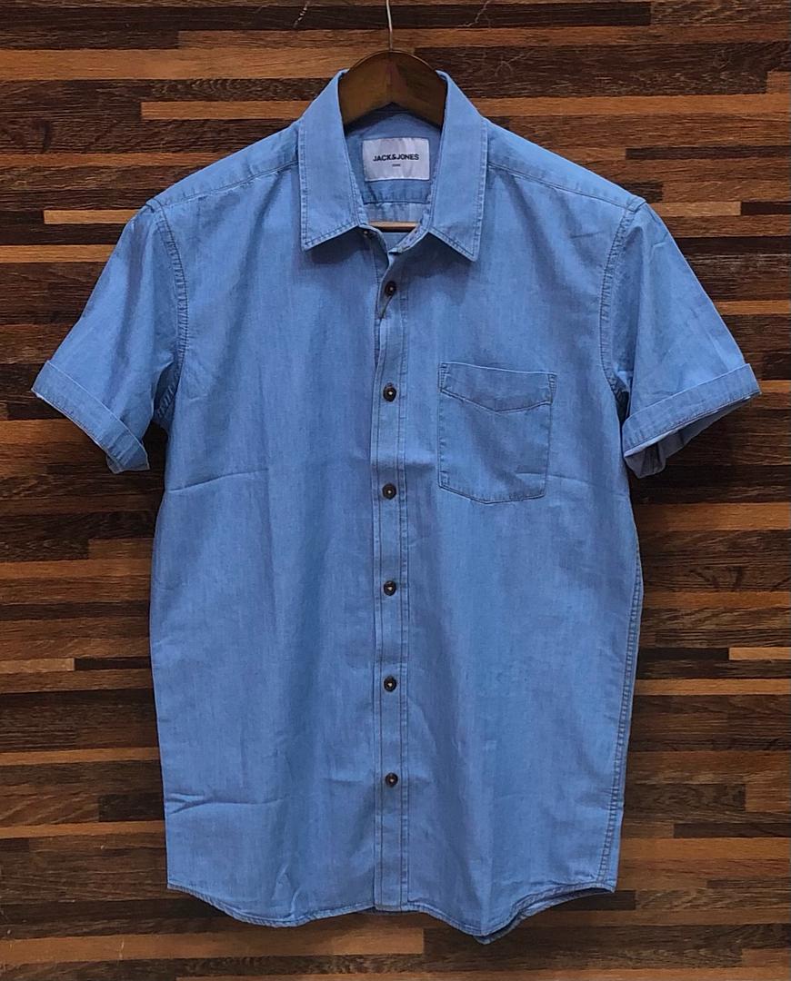 Picture of Half Sleeve Denim Shirt Light
