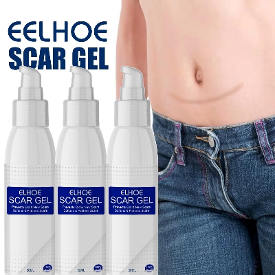 Picture of ELHOE Scar Removal Cream Gel Burn Surgical Scar Cesarean Scar Repairing Stretch Marks Pigmentation Corrector