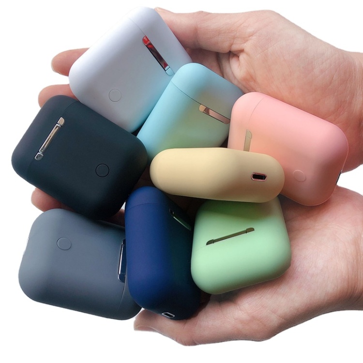 Picture of i12 TWS Bluetooth 5.0 Earbuds with Charging Case i12 Bluetooth Headset TWS Bluetooth 5.0 Noise Cancelling Touch Control Earphone With Charging Box - White TWS I12 Wireless Touch Control Bluetooth Earphones - Headphone - Bluetooth Headphone