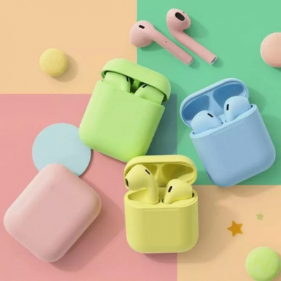 Picture of i12 TWS Bluetooth 5.0 Earbuds with Charging Case i12 Bluetooth Headset TWS Bluetooth 5.0 Noise Cancelling Touch Control Earphone With Charging Box - White TWS I12 Wireless Touch Control Bluetooth Earphones - Headphone - Bluetooth Headphone