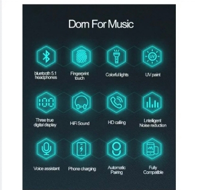 Picture of M10 TWS Earbuds 800mAh Charging Box Bluetooth-compatible Stereo Waterproof