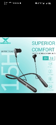 Picture of Boromaxx neck band Bluetooth headphone Bx 38