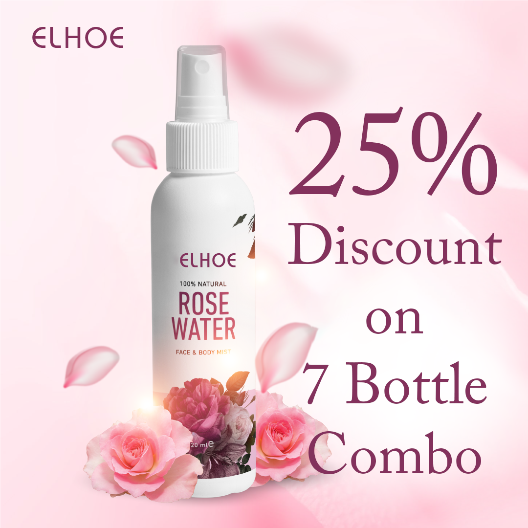 Picture of Korean ELHOE 100% Natural Rose Water Face And Body Mist EELHOE Rose Water