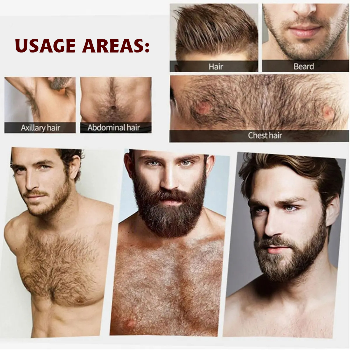 Picture of ELHOE Jamaican Beard and Hair Growth Oil – 100% Natural, Powerful, and Safe