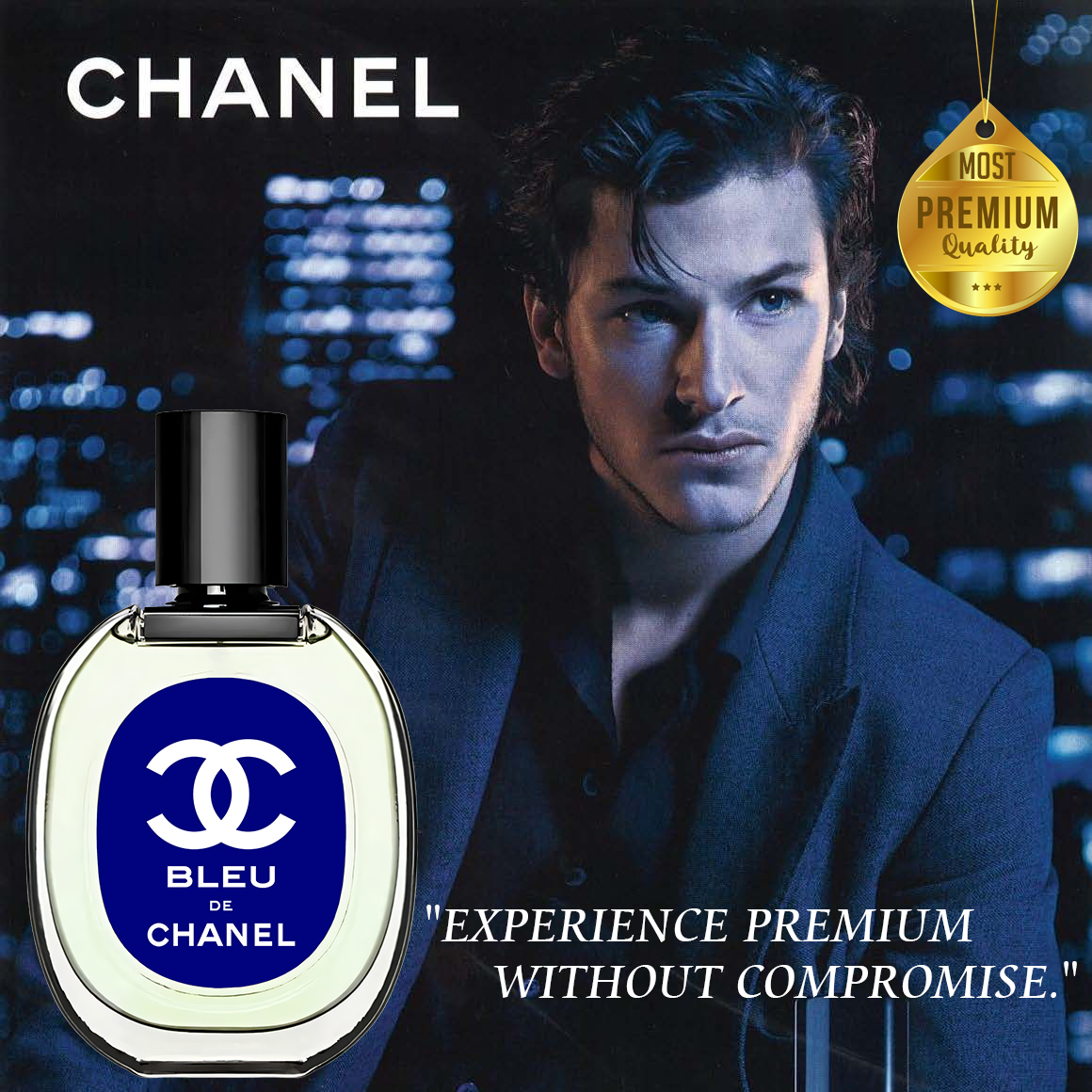 Picture of Most Premium Version Of Blue de Chanel Eau de Parfum - Deep Blue Fragrance Type Fresh, Woody, Citrus, Spicy, Fruity, Aquatic 30ML