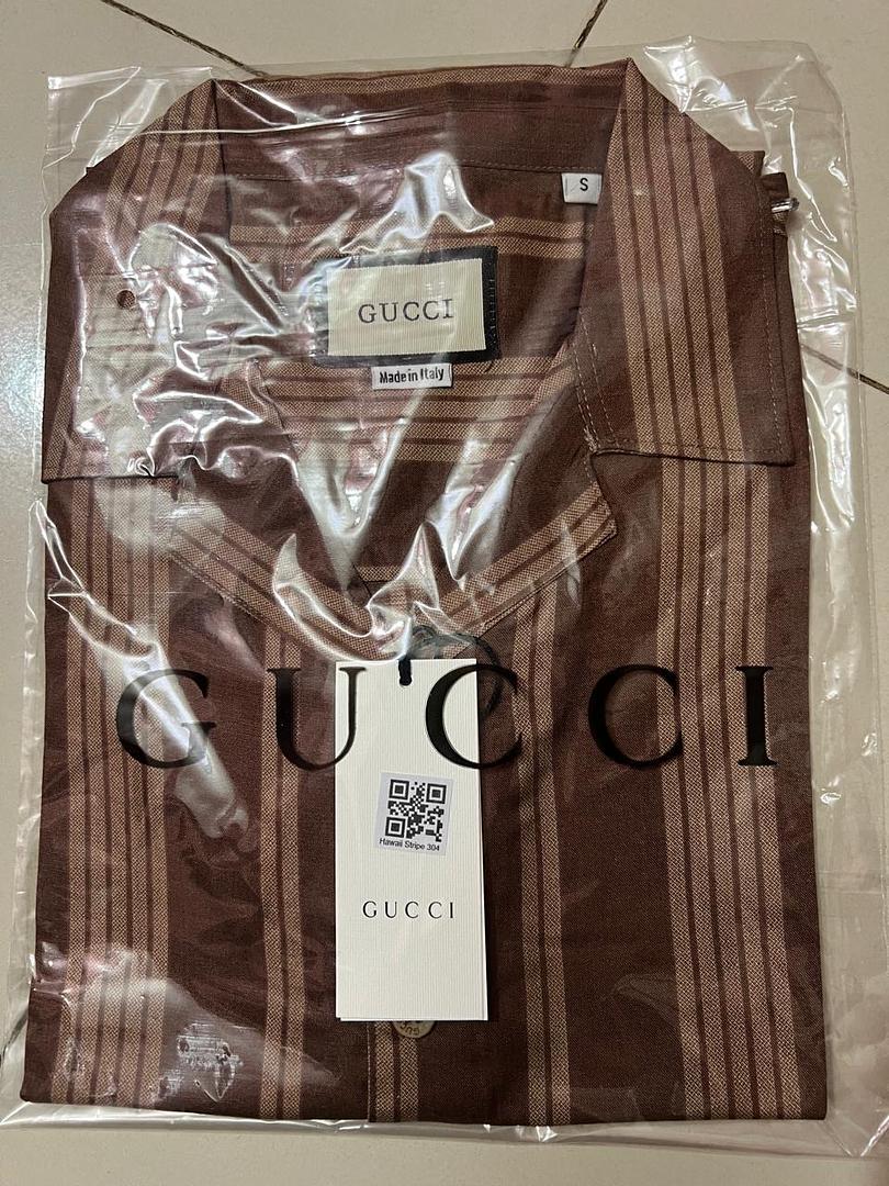 Picture of Gucci Cuban Collar Half Stripe 304