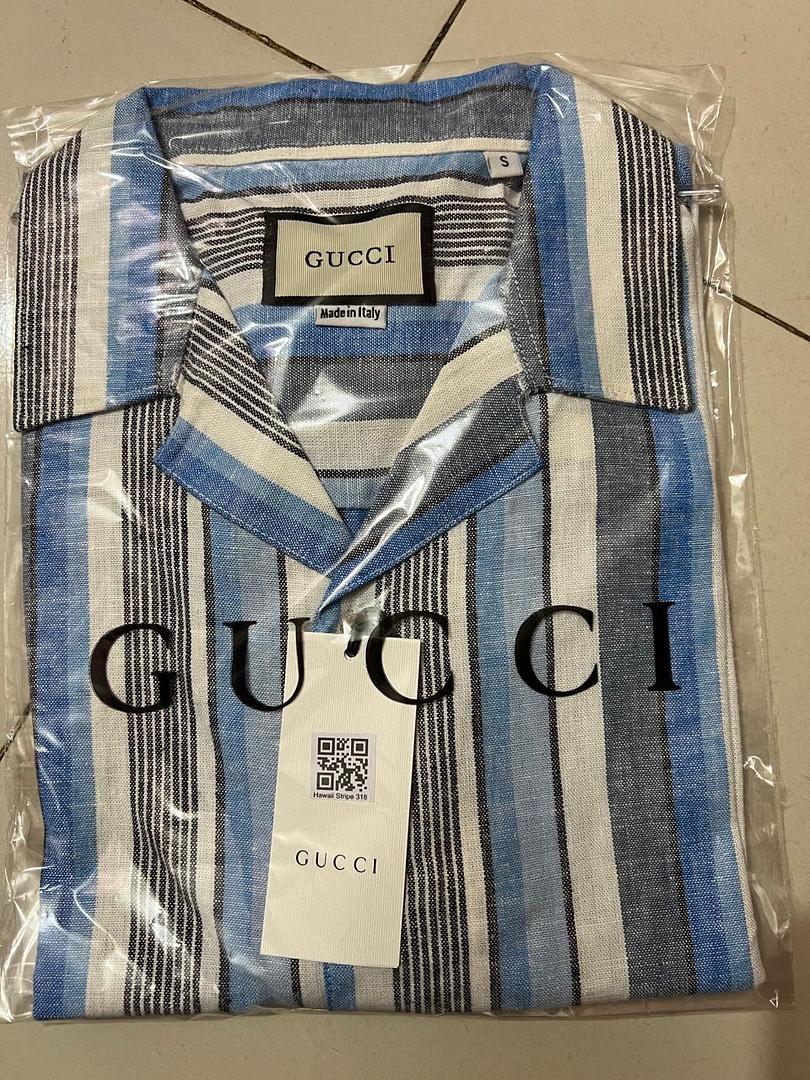 Picture of Gucci Cuban Collar Half Stripe 318