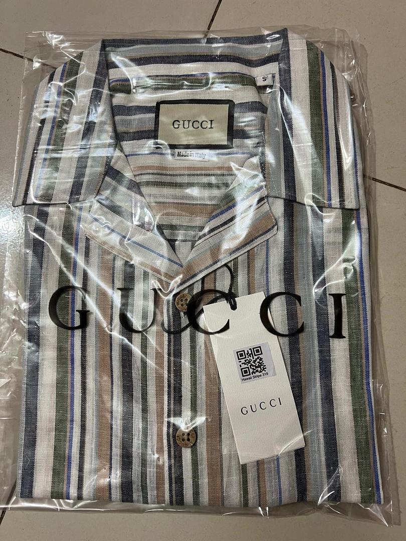 Picture of Gucci Cuban Collar Half Stripe 319