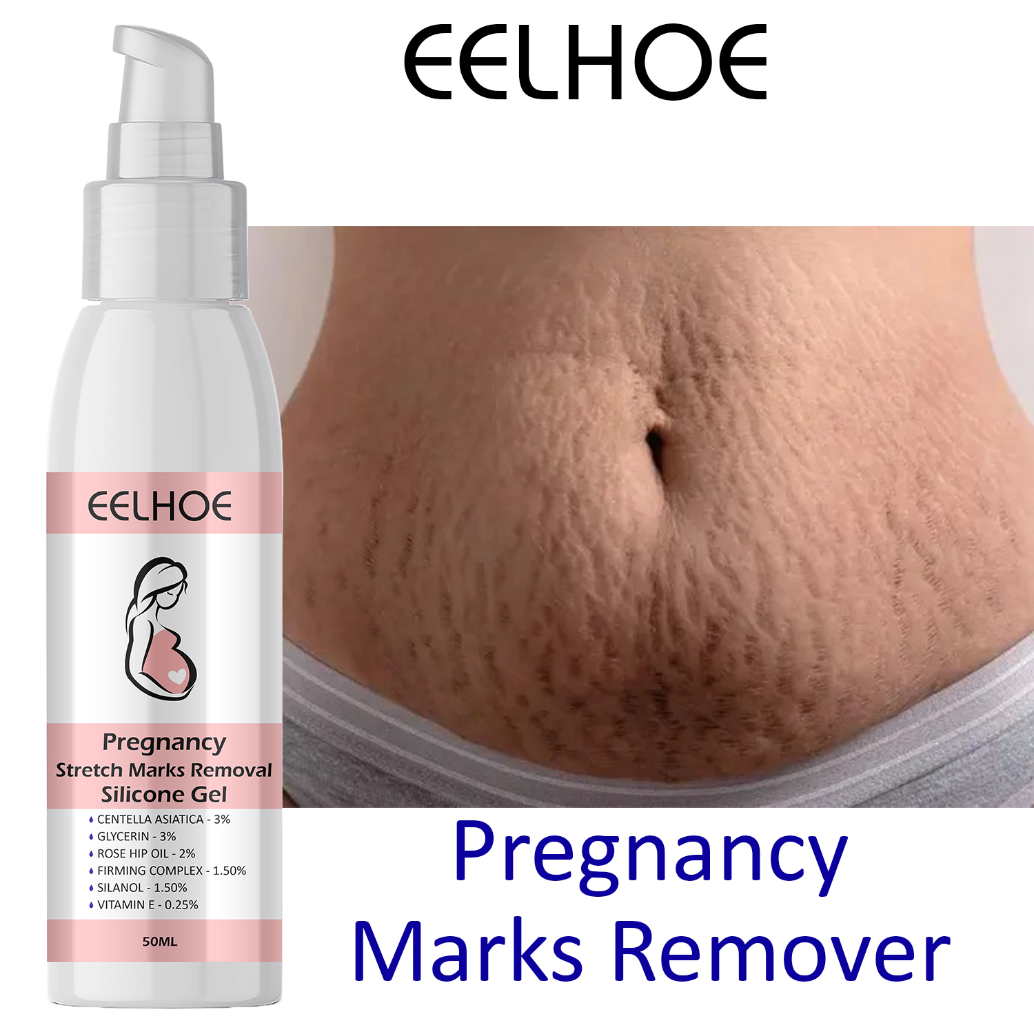 Picture of EELHOE Scar Removal Cream Gel Burn Surgical Scar Cesarean Scar Repairing Stretch Marks Pigmentation Corrector
