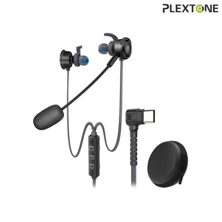 Picture of Plextone G30 Type C Game Live DSP Earphone with Dual Mode