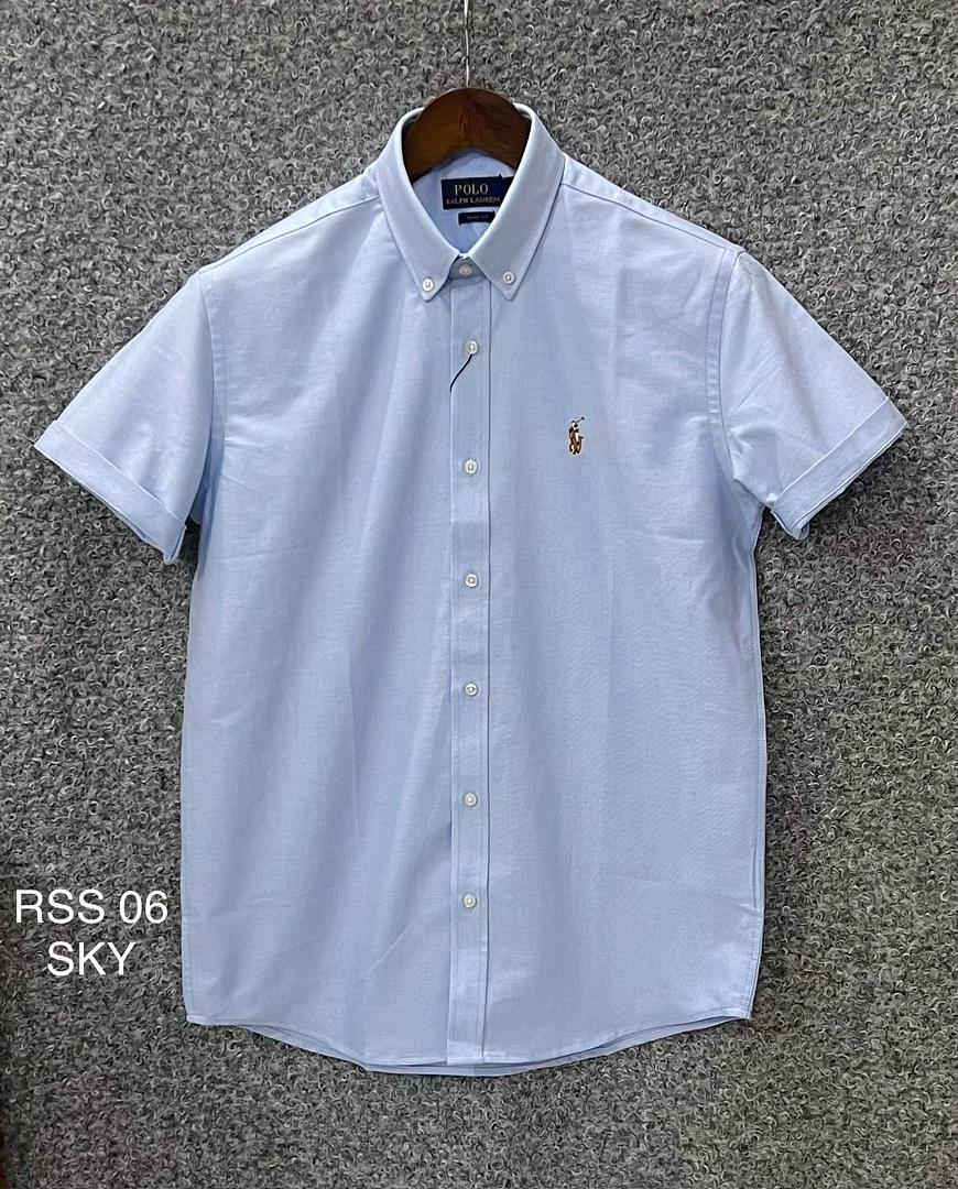 Picture of Ralph Lauren Short Sleeve Shirt 06 sky