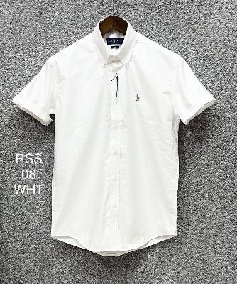 Picture of Ralph Lauren Short Sleeve Shirt 08 white
