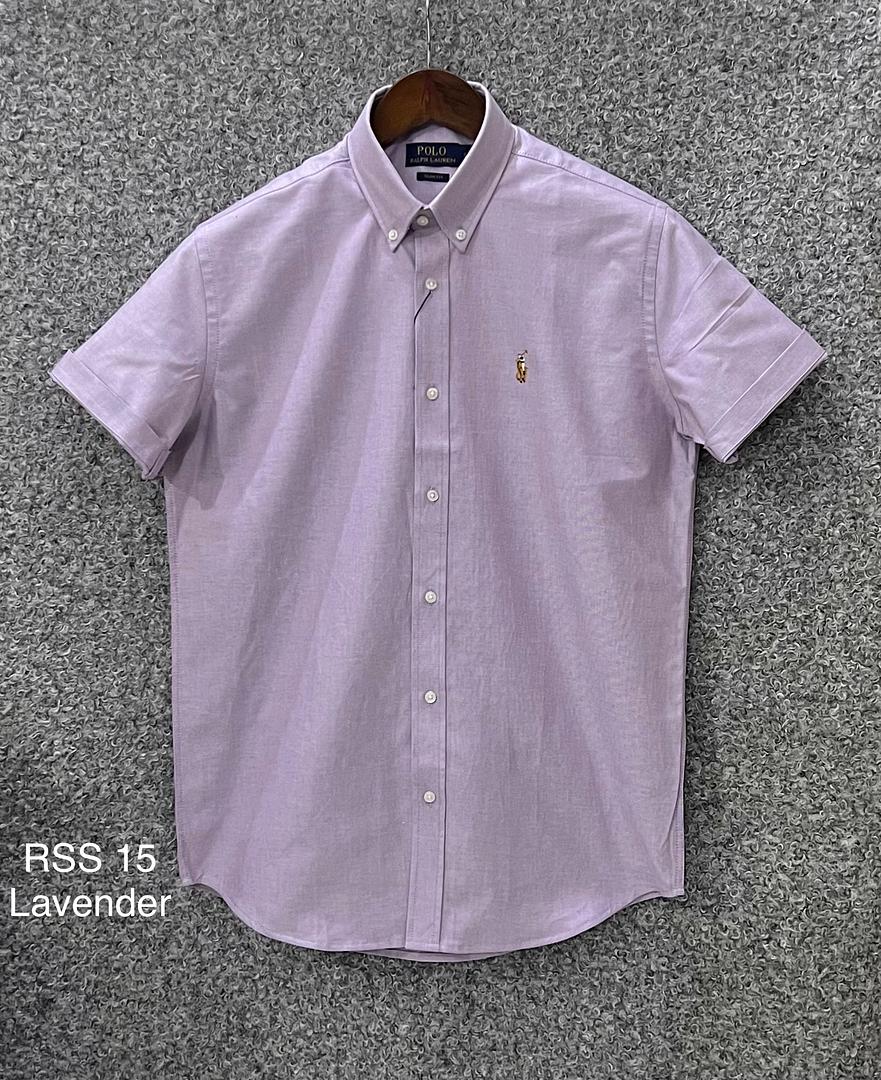 Picture of Ralph Lauren Short Sleeve Shirt 15 Lavender