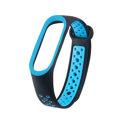 Picture of Silicon Straps for Xiaomi Mi Band 5 Smartwatch Color Silicone Wrist Strap - Smart Watch Belt