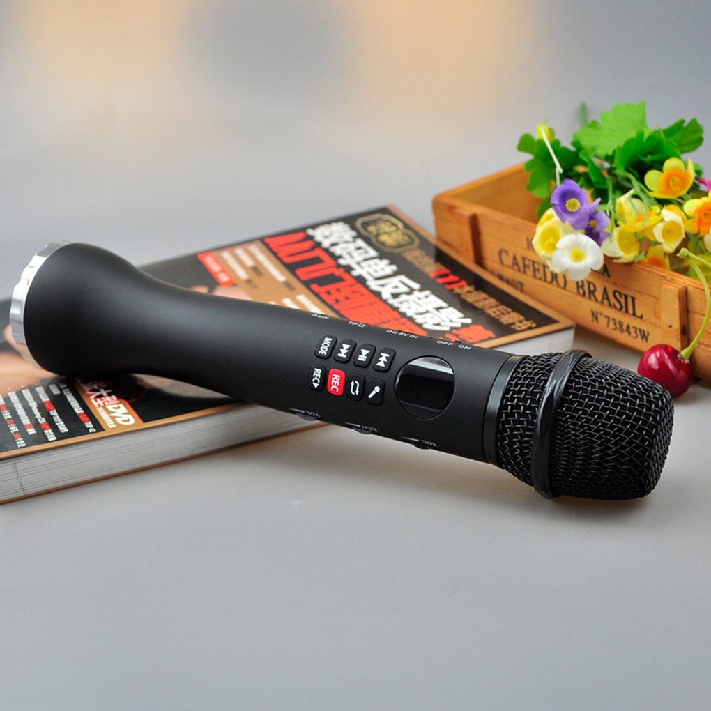 Picture of Karaoke L-598 Handheld Bluetooth Microphone Speaker