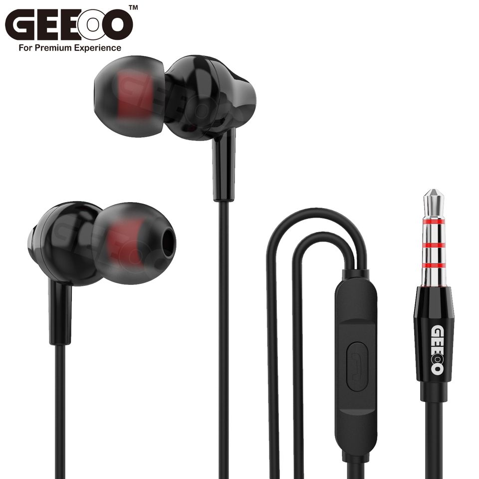 Picture of Geeoo X10 In-Ear Earphone With 3.5mm Wired Connection