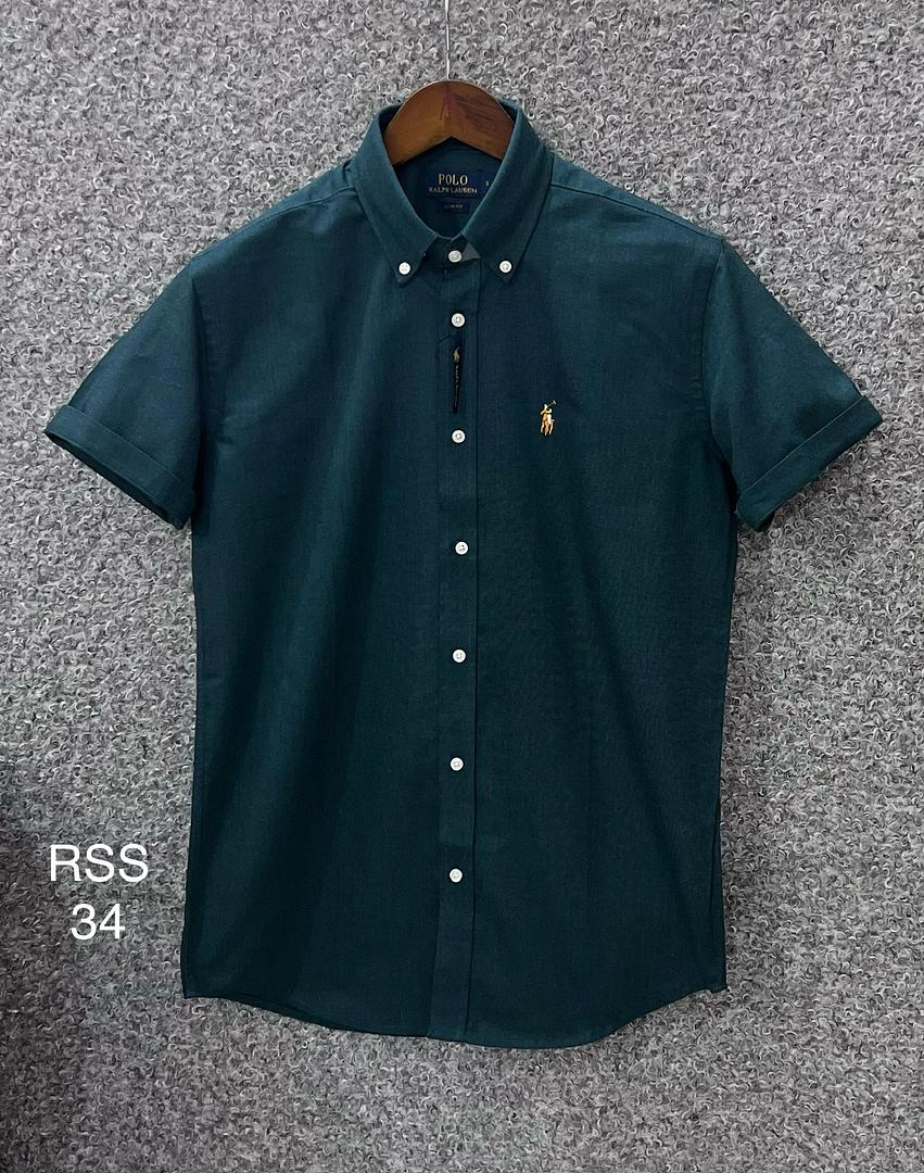 Picture of Ralph Lauren Short Sleeve Shirt 34 Green