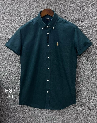 Picture of Ralph Lauren Short Sleeve Shirt 34 Green