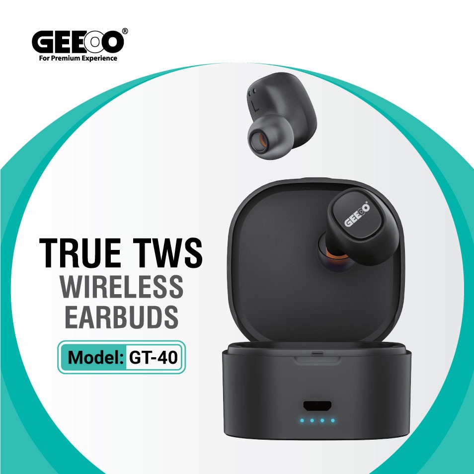 Picture of GEEOO GT-40 ANC Supported Bluetooth Earbuds