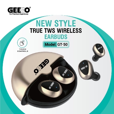 Picture of GEEOO GT-50 True TWS Wireless EarBuds