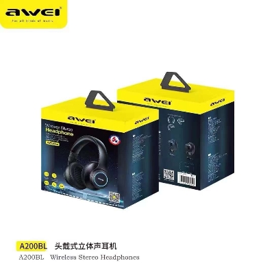 Picture of Awei A100BL Bluetooth headphones Foldable Strong Bass