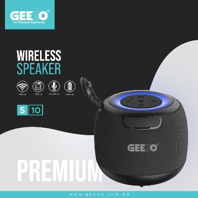 Picture of Geeoo S-10 Portable Bluetooth Speaker