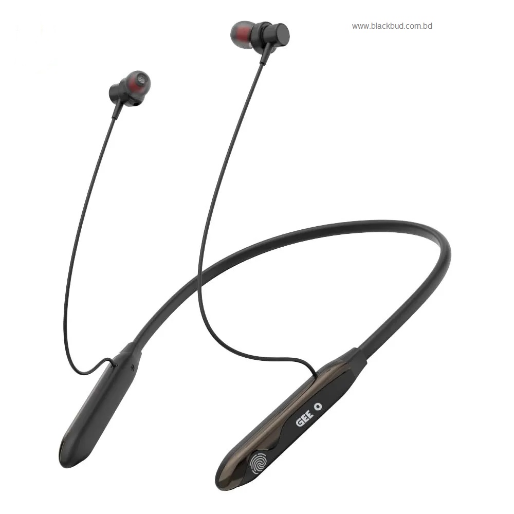 Picture of Geeoo BL-150 Magnetic Wireless Neckband Earphones 22 Hours Music Time BT5.3