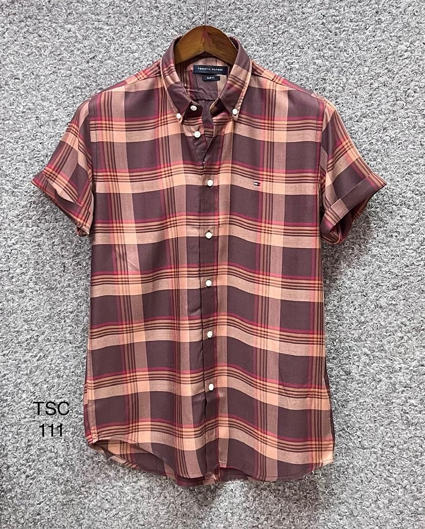 Picture of Tommy Short Sleeve Check Shirt 111
