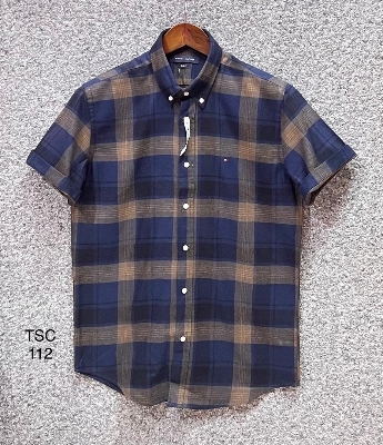 Picture of Tommy Short Sleeve Check Shirt 112